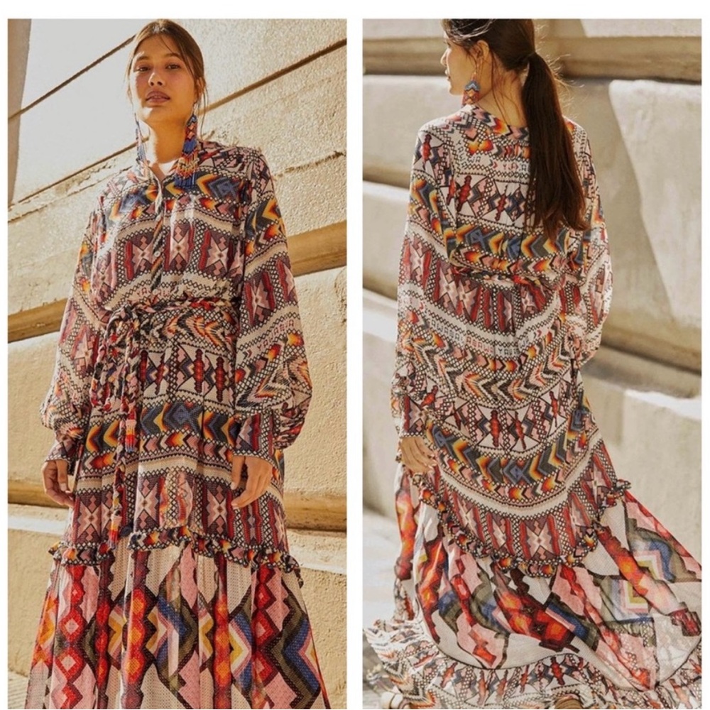 FARM Rio Amulet Maxi dress